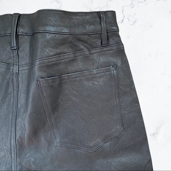 👖Frame Leather Le Sylvie Slender Straight 
Noir - Picture 14 of 16